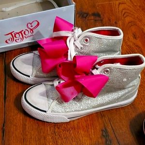 JoJo Silva, hightop, tennis shoes, sparkle,